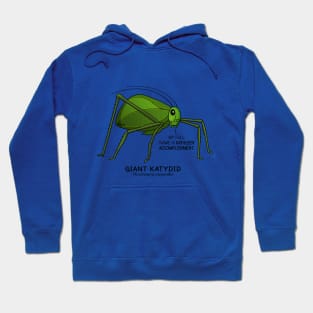 Malaysian Katydid by Zoodraws Hoodie